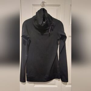 NIKE Pro Hyperwarm Infinity Training Top, Black, Womens Size Small
